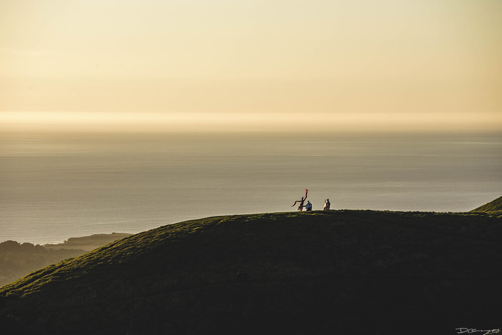 Dancing on Top of Mt Tam, CA