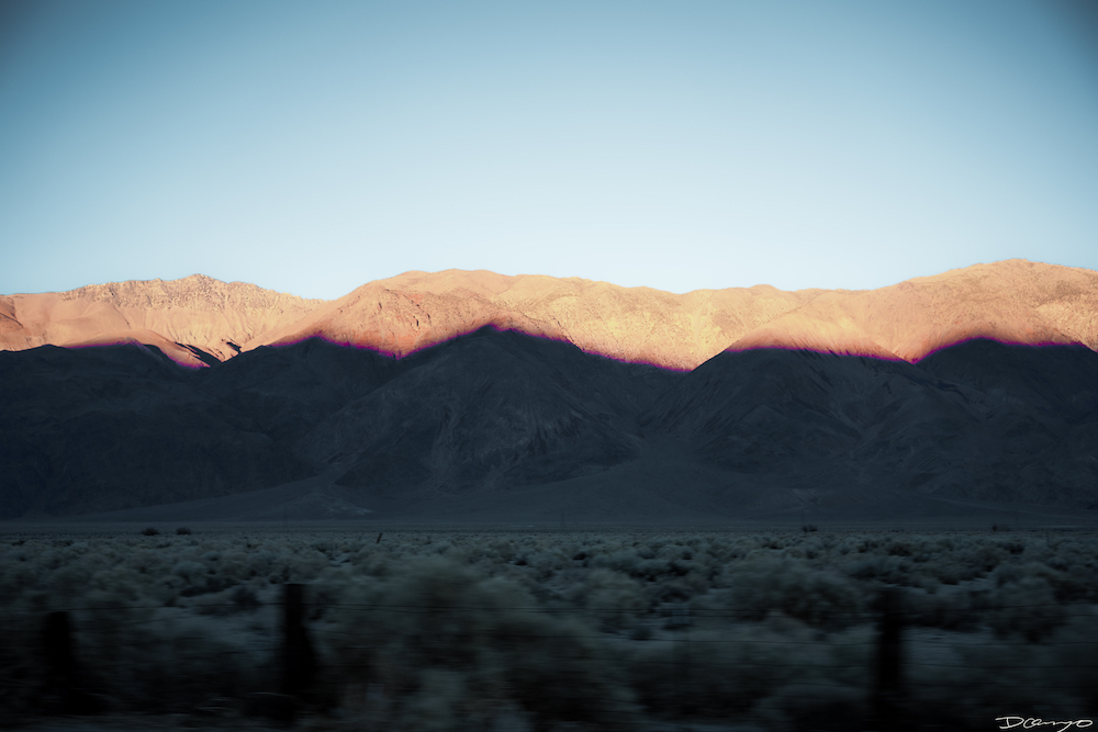Landscape and nature photos from Yosemite, CA, during a vibrant sunset at the end of August 2020.