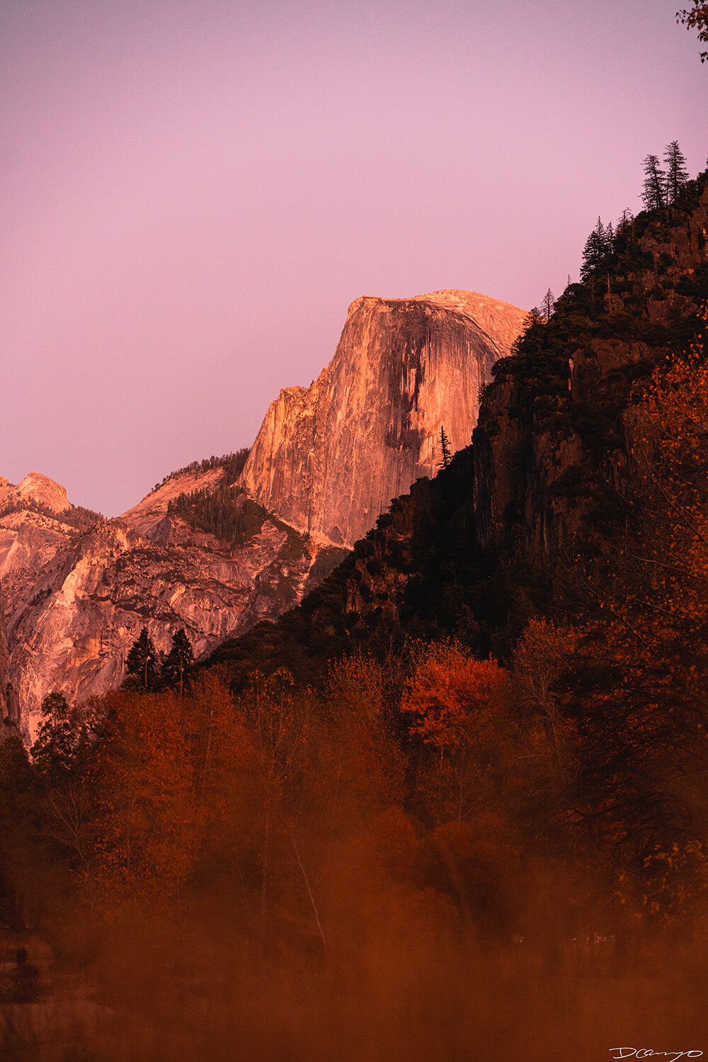 Photos from the Yosemite Valey in Yosemite National Park, California.