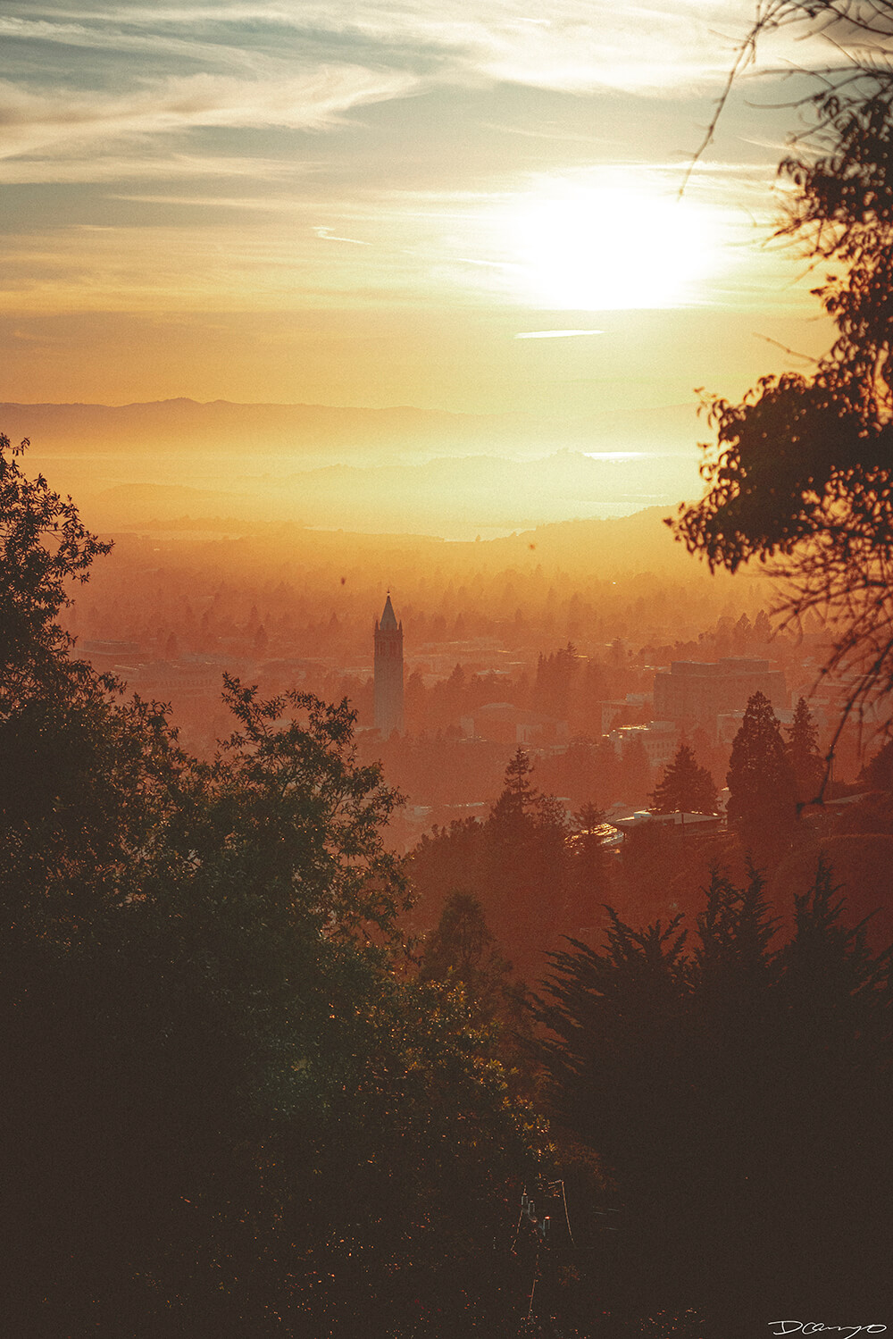 Camozzo Media landscape photos from the Berkeley Hills and Jenner, California.