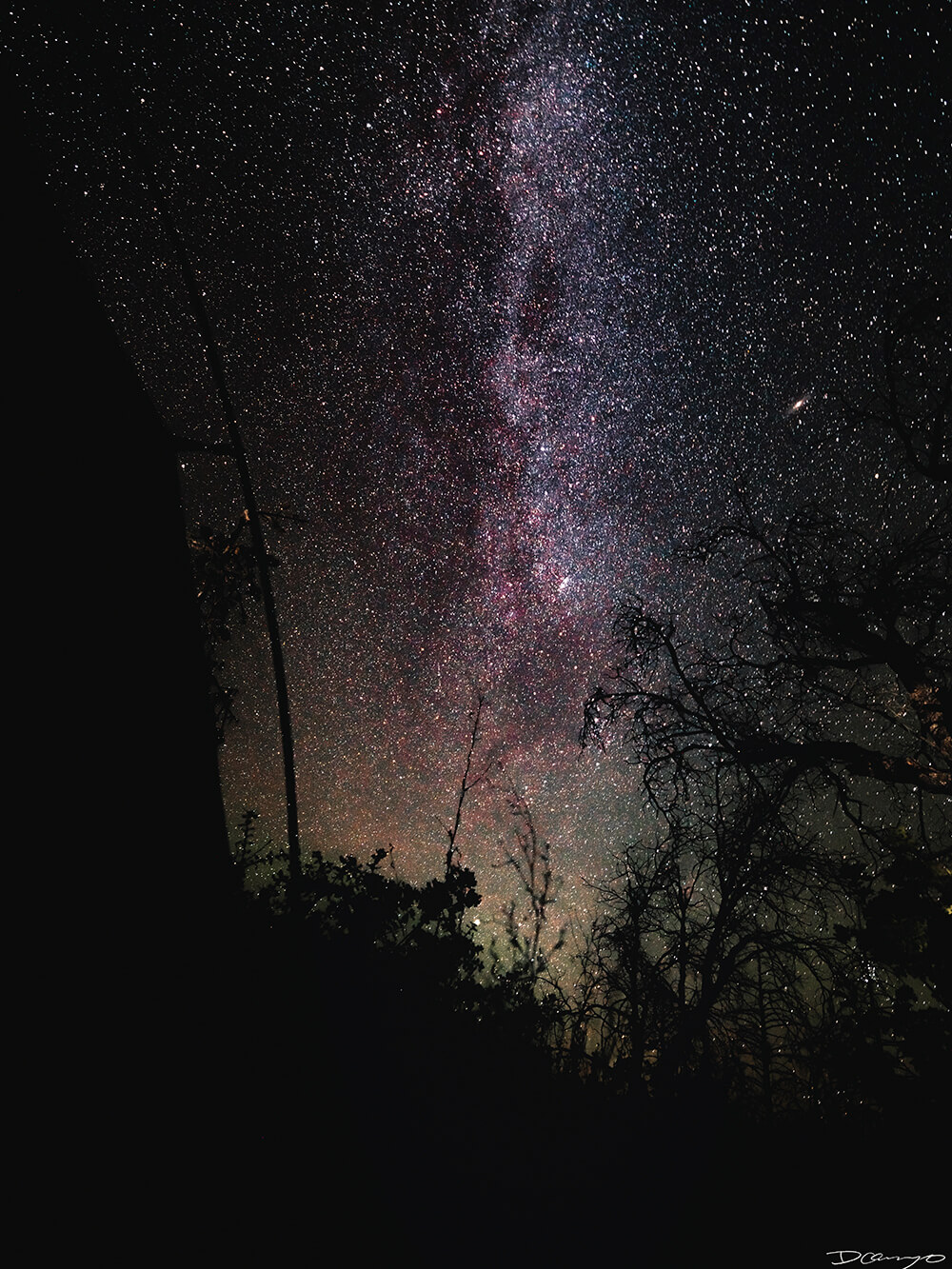 Landscape photos from Mendocino, CA, during a vibrant sunset.