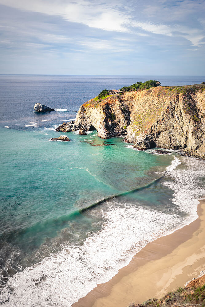 Big Sur Overhead Wave Cove 3, CA