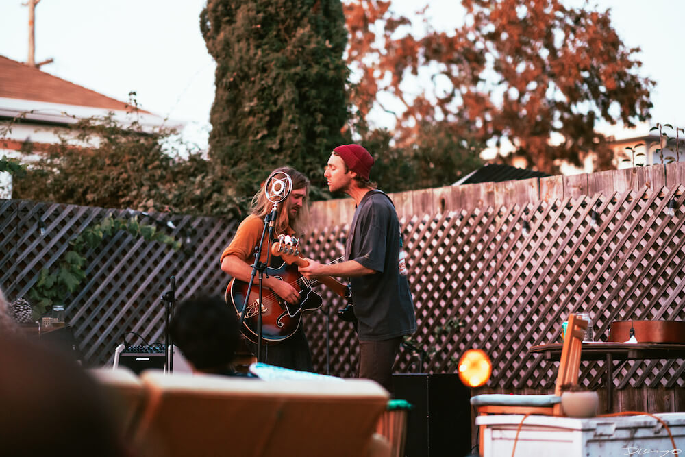 Sea Keepers playing music in Berkeley, CA