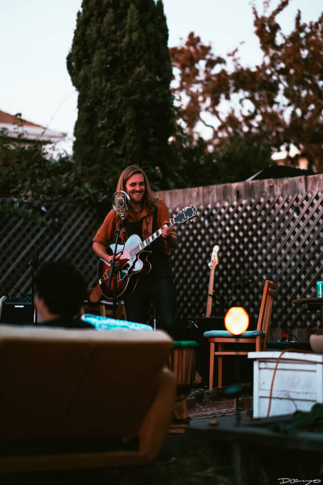 Sea Keepers playing music in Berkeley, CA