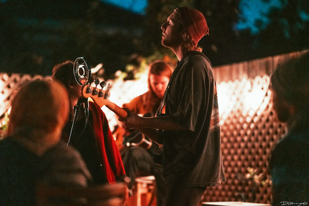 Sea Keepers playing music in Berkeley, CA