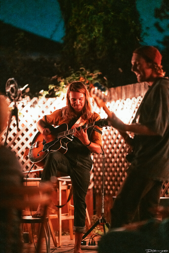 Sea Keepers playing music in Berkeley, CA