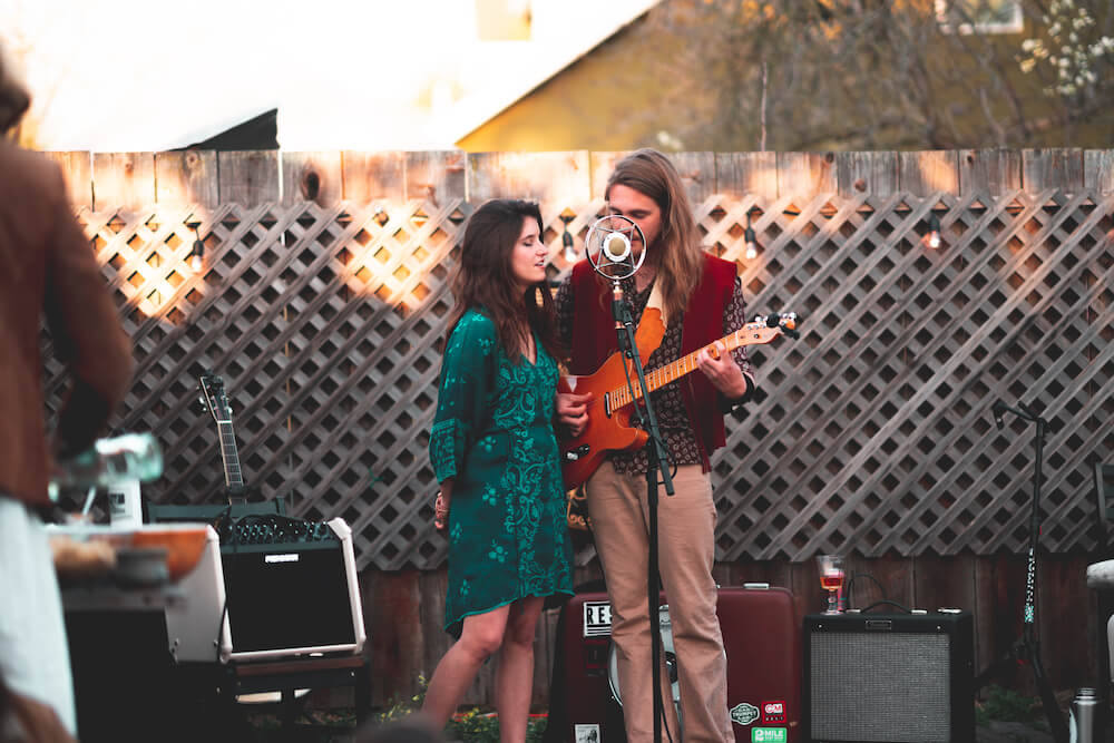 Sea Keepers playing music in Berkeley, CA