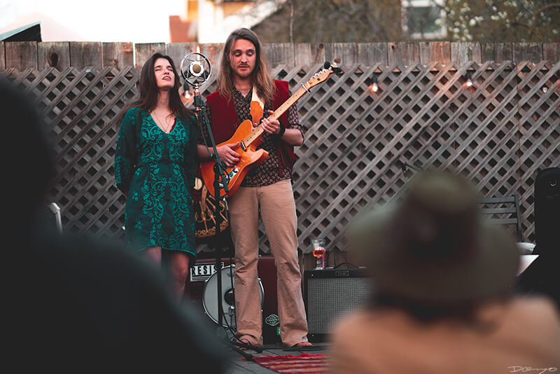 Sea Keepers playing music in Berkeley, CA