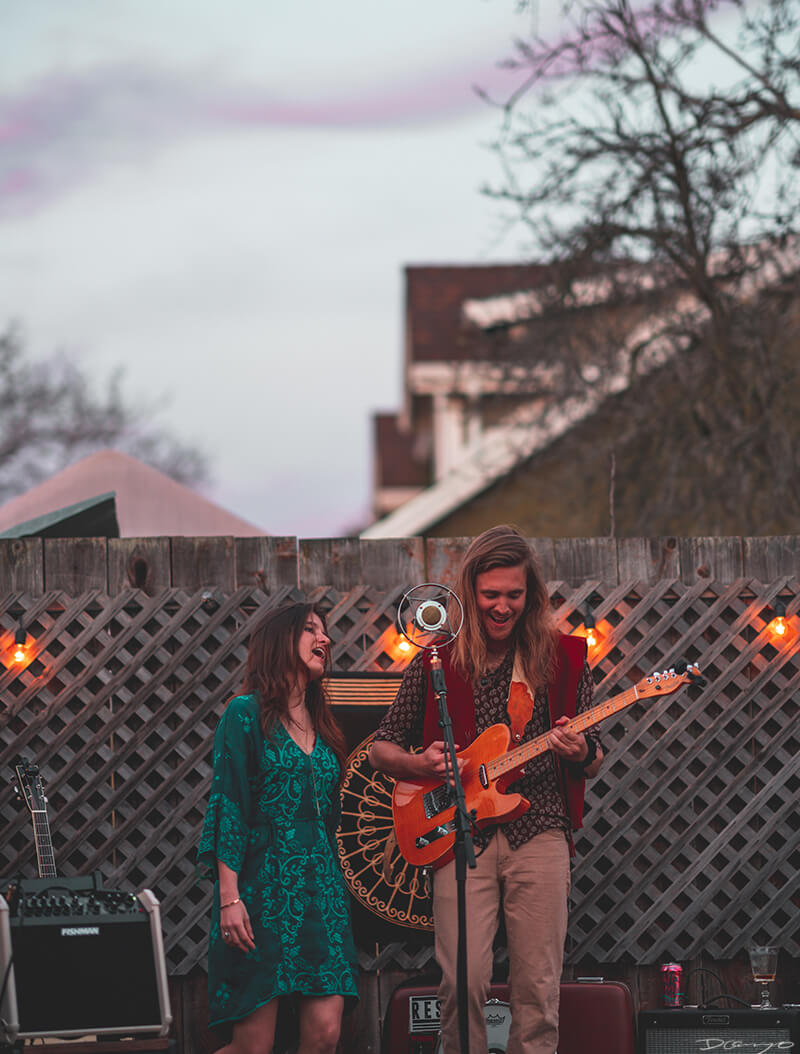 Sea Keepers playing music in Berkeley, CA