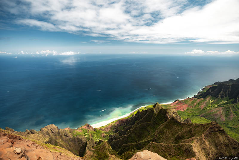 Photos from Kauai, Hawaii in June of 2021. Photos of Waimea Canyon, Waimea Plantation, Snorkeling at Hideaway Beach, Red Dirt Waterfall, Kalepa Trail, Napali (Na Pali) Coast, Jack Harter Helicopter Tours, Kalalau Trail.
