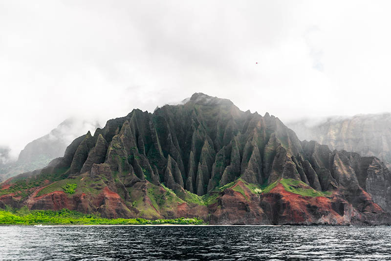Photos from Kauai, Hawaii in June of 2021. Photos of Waimea Canyon, Waimea Plantation, Snorkeling at Hideaway Beach, Red Dirt Waterfall, Kalepa Trail, Napali (Na Pali) Coast, Jack Harter Helicopter Tours, Kalalau Trail.