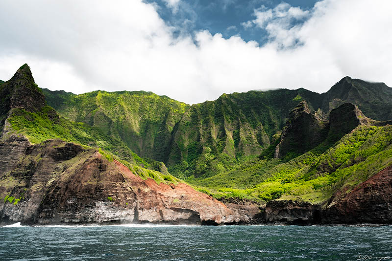 Photos from Kauai, Hawaii in June of 2021. Photos of Waimea Canyon, Waimea Plantation, Snorkeling at Hideaway Beach, Red Dirt Waterfall, Kalepa Trail, Napali (Na Pali) Coast, Jack Harter Helicopter Tours, Kalalau Trail.
