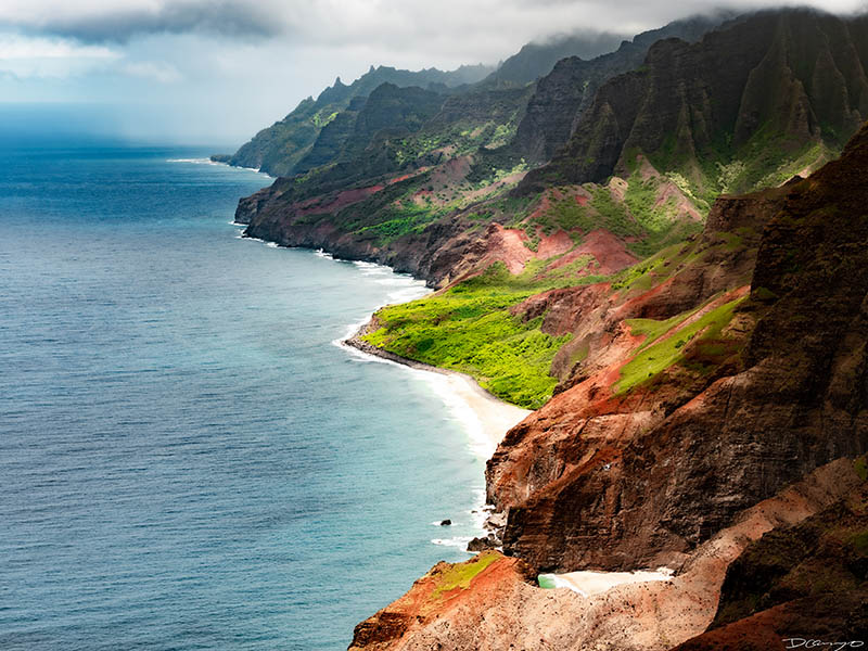 Photos from Kauai, Hawaii in June of 2021. Photos of Waimea Canyon, Waimea Plantation, Snorkeling at Hideaway Beach, Red Dirt Waterfall, Kalepa Trail, Napali (Na Pali) Coast, Jack Harter Helicopter Tours, Kalalau Trail.