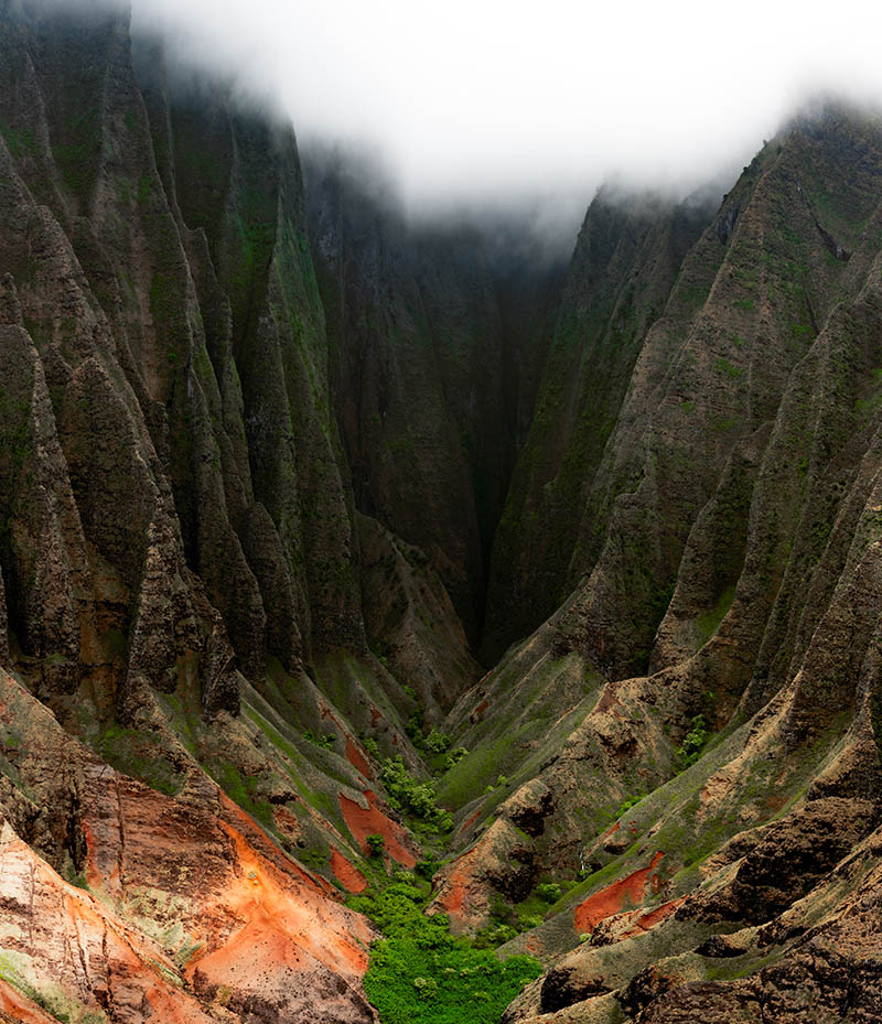 Photos from Kauai, Hawaii in June of 2021. Photos of Waimea Canyon, Waimea Plantation, Snorkeling at Hideaway Beach, Red Dirt Waterfall, Kalepa Trail, Napali (Na Pali) Coast, Jack Harter Helicopter Tours, Kalalau Trail.