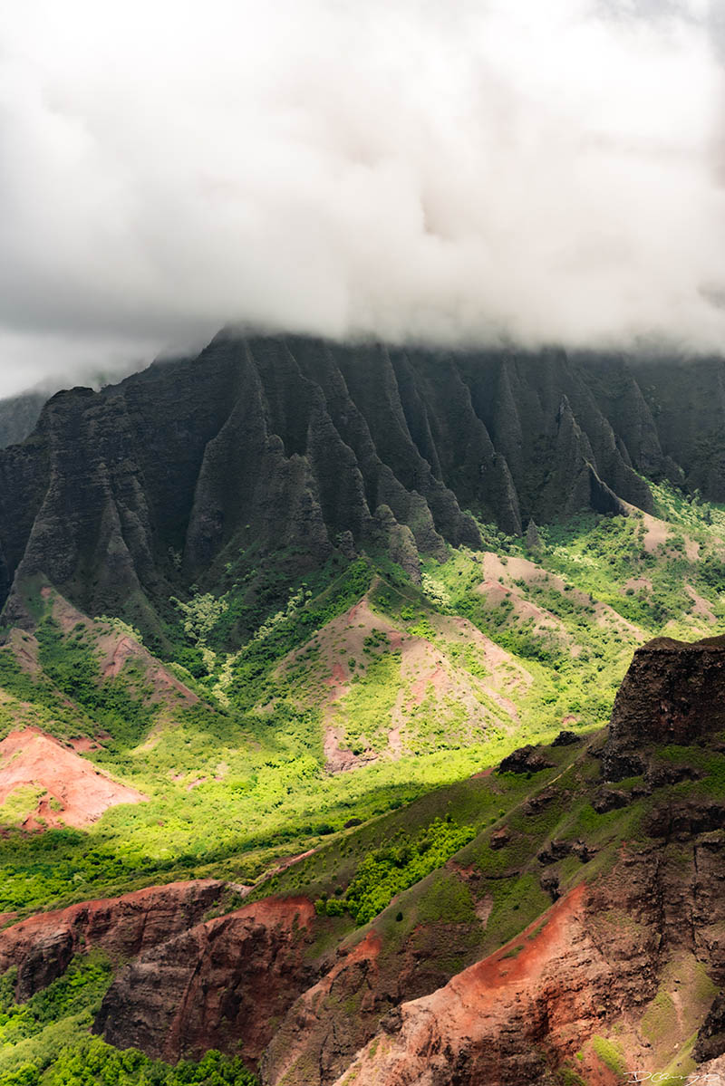 Photos from Kauai, Hawaii in June of 2021. Photos of Waimea Canyon, Waimea Plantation, Snorkeling at Hideaway Beach, Red Dirt Waterfall, Kalepa Trail, Napali (Na Pali) Coast, Jack Harter Helicopter Tours, Kalalau Trail.