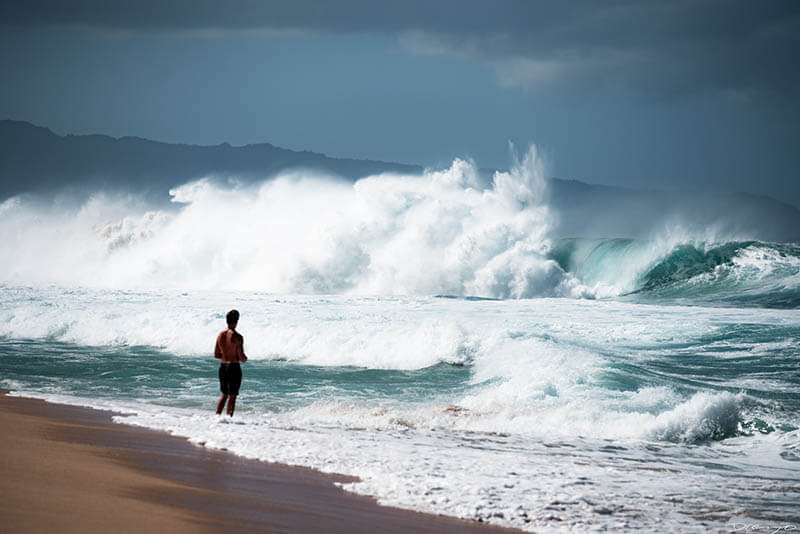 Photos from Oahu, Hawaii in November of 2021. Photos of North Beach and Banzai Pipeline, Olomana Trail Hike, and more.