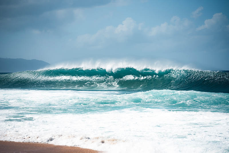 Photos from Oahu, Hawaii in November of 2021. Photos of North Beach and Banzai Pipeline, Olomana Trail Hike, and more.