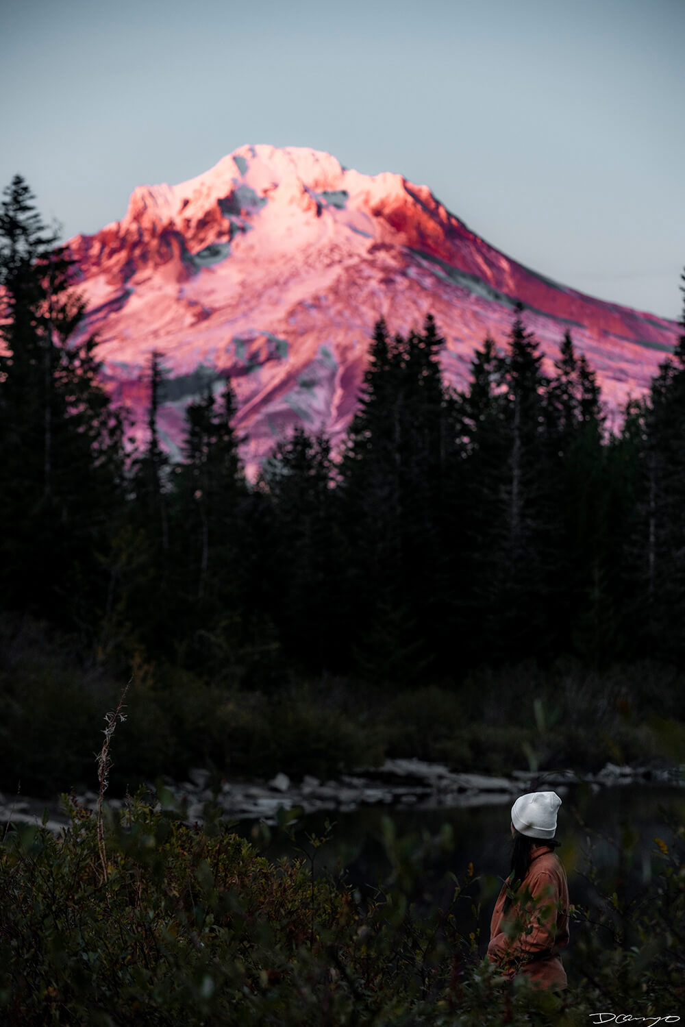 Photography from Mt Hood, Mirror Lake, Lost Lake, Smith Rock State Park, Painted Hills, Blue Pool, and Cannon Beach, Oregon in Fall of 2020.
