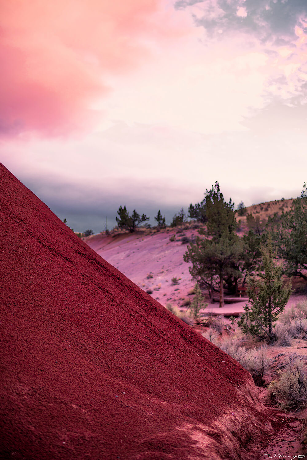 Photography from Mt Hood, Mirror Lake, Lost Lake, Smith Rock State Park, Painted Hills, Blue Pool, and Cannon Beach, Oregon in Fall of 2020.
