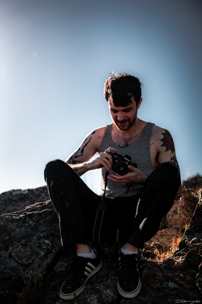 Photos of friends on top of Mt Tamalpais, and in Berkeley California.