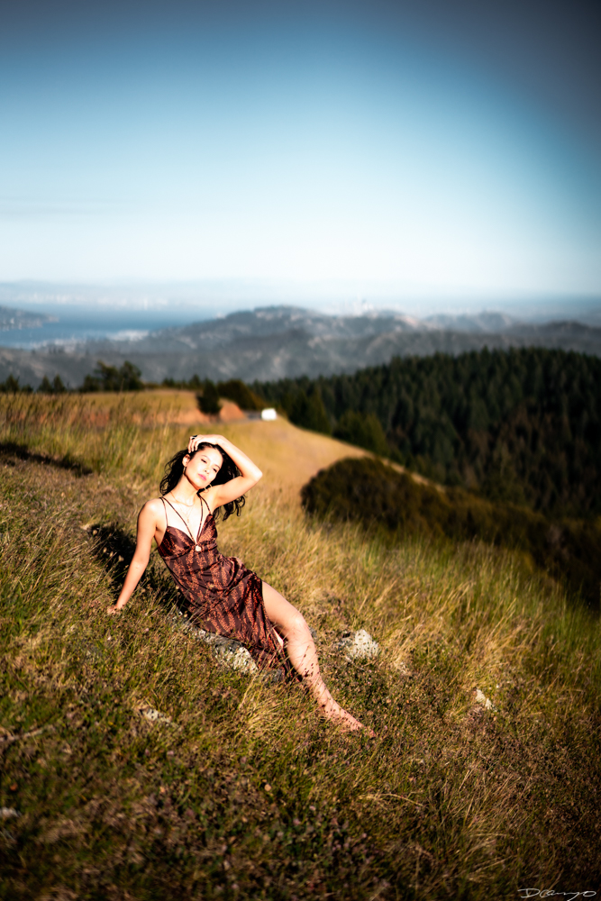 Photos of friends on top of Mt Tamalpais, and in Berkeley California.