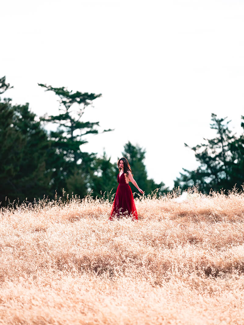 Kaylee Fuller, @kayfulls, on Mt Tamalpais, California.
