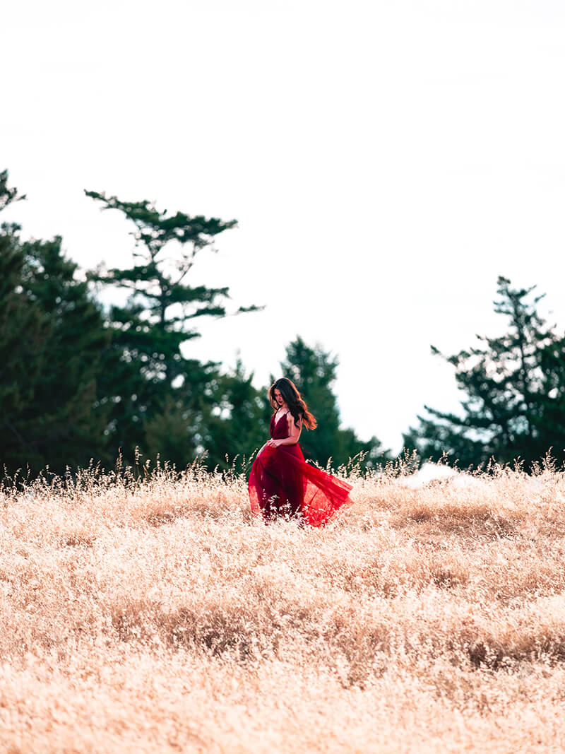 Kaylee Fuller, @kayfulls, on Mt Tamalpais, California.