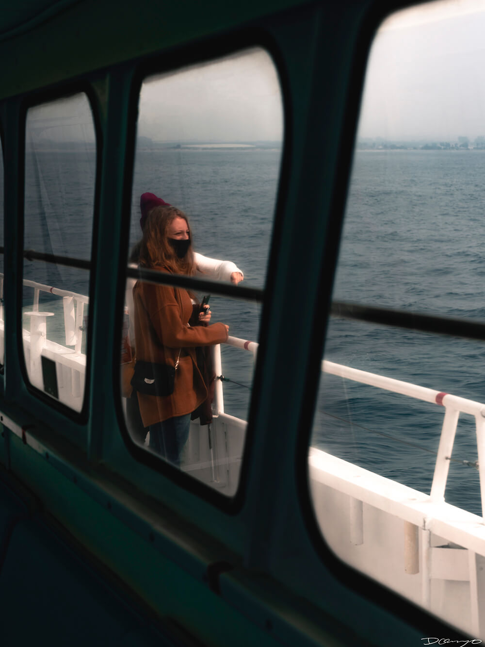 Photos of friends aboard the Sea Goddess Whale Watching boat on Monterey Bay, CA.