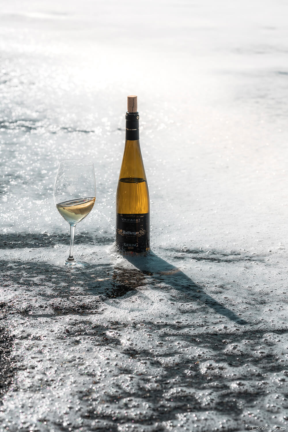 Photos with Leah Nebbett of Styles and Stems. Photographing for Alsace wines in Goat Rock Beach, Jenner, CA on September 27, 2020.