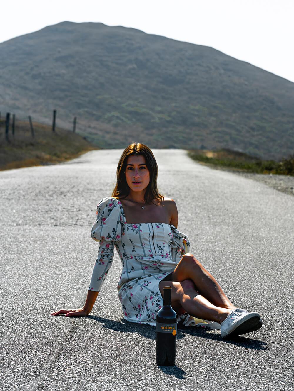 Photos with Leah Nebbett of Styles and Stems. Photographing for Alsace wines in Goat Rock Beach, Jenner, CA on September 27, 2020.