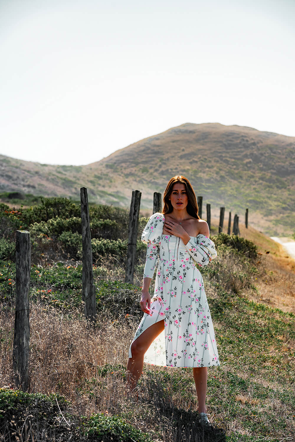 Photos with Leah Nebbett of Styles and Stems. Photographing for Alsace wines in Goat Rock Beach, Jenner, CA on September 27, 2020.